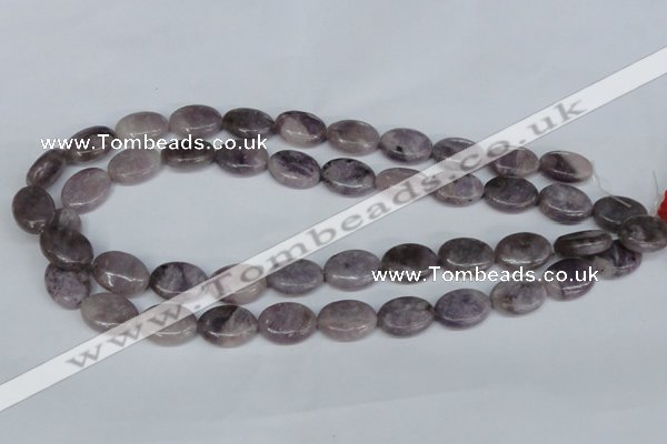 CTO225 15.5 inches 10*12mm oval tourmaline gemstone beads