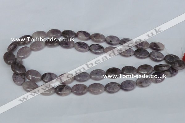 CTO226 15.5 inches 13*18mm oval tourmaline gemstone beads