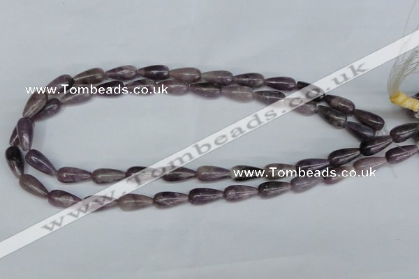 CTO232 15.5 inches 8*16mm teardrop tourmaline gemstone beads