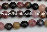 CTO358 15.5 inches 9mm round natural tourmaline gemstone beads