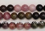 CTO366 15.5 inches 9mm round natural tourmaline gemstone beads