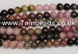 CTO371 15.5 inches 5mm round natural tourmaline gemstone beads