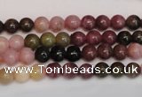 CTO372 15.5 inches 6mm round natural tourmaline gemstone beads