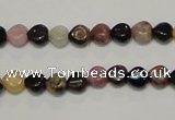 CTO39 15.5 inches 7*7mm heart natural tourmaline beads wholesale