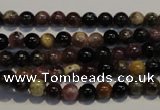 CTO399 15.5 inches 5mm round natural tourmaline gemstone beads