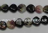 CTO40 15.5 inches 10*10mm heart natural tourmaline beads wholesale