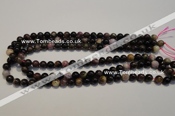 CTO402 15.5 inches 9mm round natural tourmaline gemstone beads