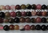 CTO450 15.5 inches 3mm round natural tourmaline gemstone beads