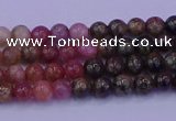 CTO621 15.5 inches 5mm round tourmaline gemstone beads wholesale