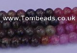 CTO622 15.5 inches 6mm round tourmaline gemstone beads wholesale