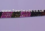 CTO626 15.5 inches 5mm round tourmaline gemstone beads wholesale