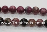 CTO64 15.5 inches 9mm round natural tourmaline gemstone beads