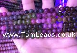 CTO667 15.5 inches 6mm round natural tourmaline gemstone beads