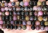 CTO688 15.5 inches 8mm round tourmaline beads wholesale