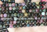 CTO696 15.5 inches 6mm round tourmaline gemstone beads