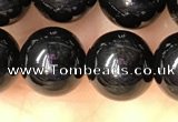 CTO703 15.5 inches 10mm round black tourmaline beads wholesale