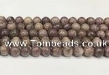 CTO722 15.5 inches 10mm round Chinese tourmaline beads