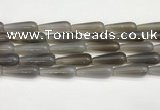 CTR410 15.5 inches 10*30mm teardrop agate beads wholesale