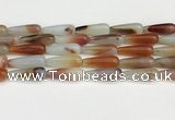 CTR412 15.5 inches 10*30mm teardrop agate beads wholesale