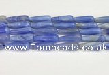 CTR425 15.5 inches 10*30mm teardrop agate beads wholesale