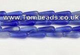 CTR426 15.5 inches 10*30mm teardrop agate beads wholesale