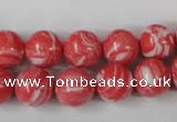 CTU1004 15.5 inches 12mm round synthetic turquoise beads wholesale