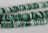 CTU1127 15.5 inches 8mm round synthetic turquoise beads wholesale