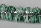 CTU1128 15.5 inches 10mm round synthetic turquoise beads wholesale