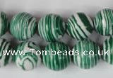 CTU1130 15.5 inches 14mm round synthetic turquoise beads wholesale