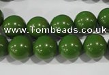 CTU1396 15.5 inches 14mm round synthetic turquoise beads