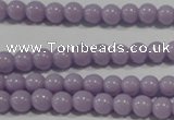 CTU1400 15.5 inches 3mm round synthetic turquoise beads