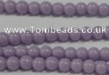 CTU1400 15.5 inches 3mm round synthetic turquoise beads