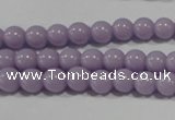 CTU1401 15.5 inches 4mm round synthetic turquoise beads