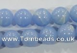 CTU1737 15.5 inches 16mm round synthetic turquoise beads