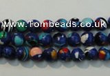 CTU2071 15.5 inches 6mm round synthetic turquoise beads