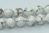 CTU211 16 inches 10mm round imitation turquoise beads wholesale