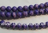 CTU2261 15.5 inches 6mm round synthetic turquoise beads