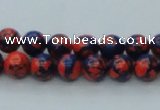 CTU230 16 inches 8mm round imitation turquoise beads wholesale