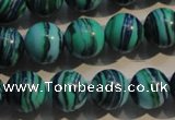 CTU2407 15.5 inches 14mm round synthetic turquoise beads