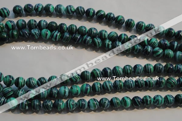 CTU2407 15.5 inches 14mm round synthetic turquoise beads