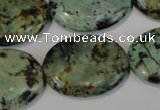 CTU2477 15.5 inches 22*30mm oval African turquoise beads wholesale