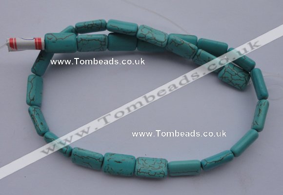 CTU25 15.5 inches 18*25mm rectangle blue turquoise beads Wholesale