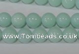 CTU2566 15.5 inches 10mm round synthetic turquoise beads