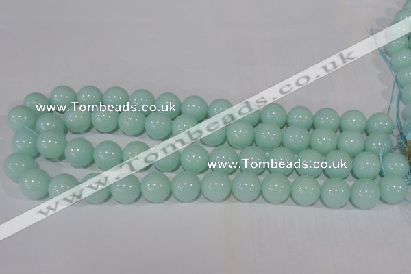 CTU2568 15.5 inches 14mm round synthetic turquoise beads