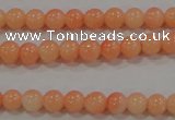 CTU2630 15.5 inches 3mm round synthetic turquoise beads