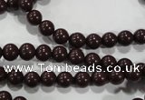 CTU2820 15.5 inches 4mm round synthetic turquoise beads