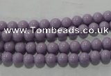 CTU2832 15.5 inches 5mm round synthetic turquoise beads