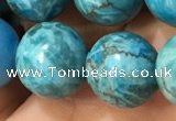 CTU3019 15.5 inches 12mm round South African turquoise beads