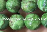 CTU3033 15.5 inches 10mm round South African turquoise beads