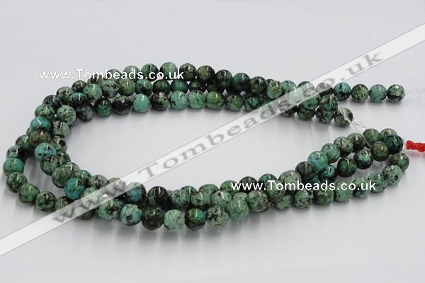 CTU400 15.5 inches 10mm round African turquoise beads wholesale